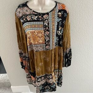 Ces Femme NWT boho floral print dress